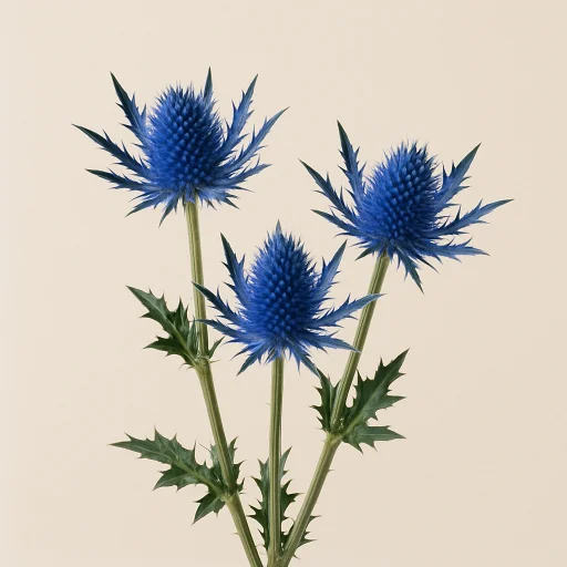 Blaue Distel